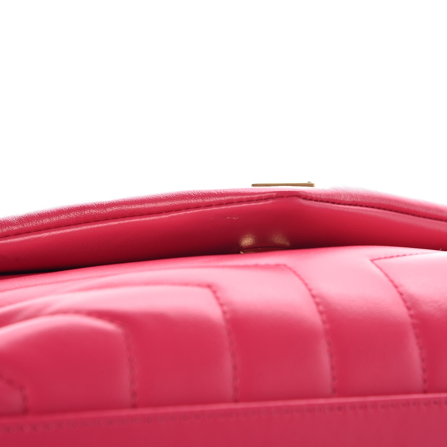 Saint Laurent Calfskin Y Quilted Monogram Small Loulou Chain Satchel Fresh Fuchsia 10 of 10