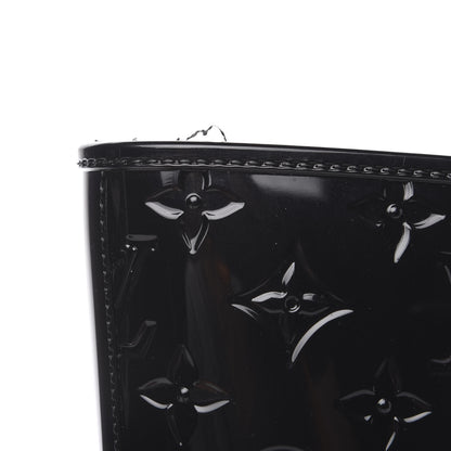 Louis Vuitton Rubber Embossed Monogram Drops Flat Half Boots 38 Black 7 of 10