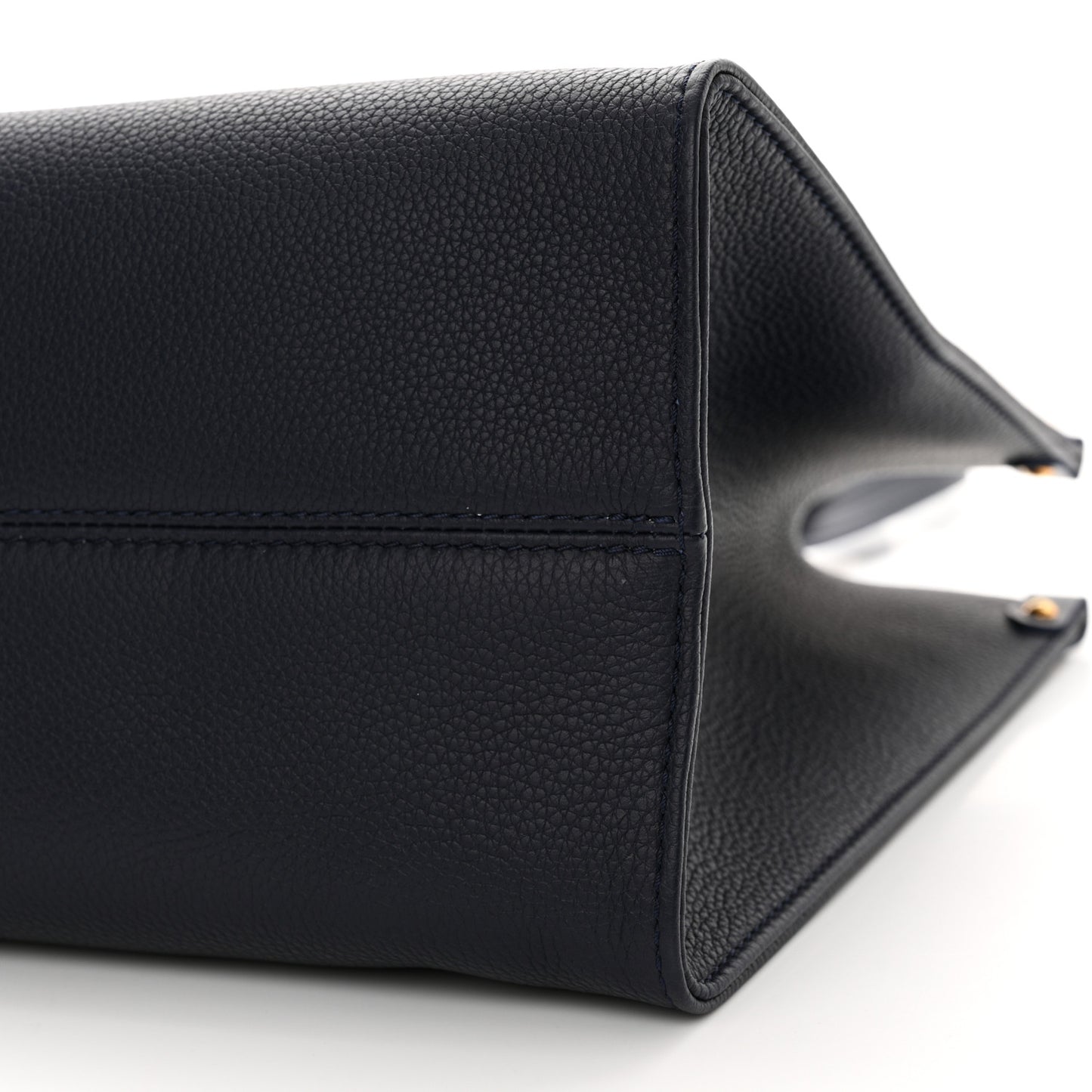 Grained Calfskin Nautical Onthego MM Navy Blue