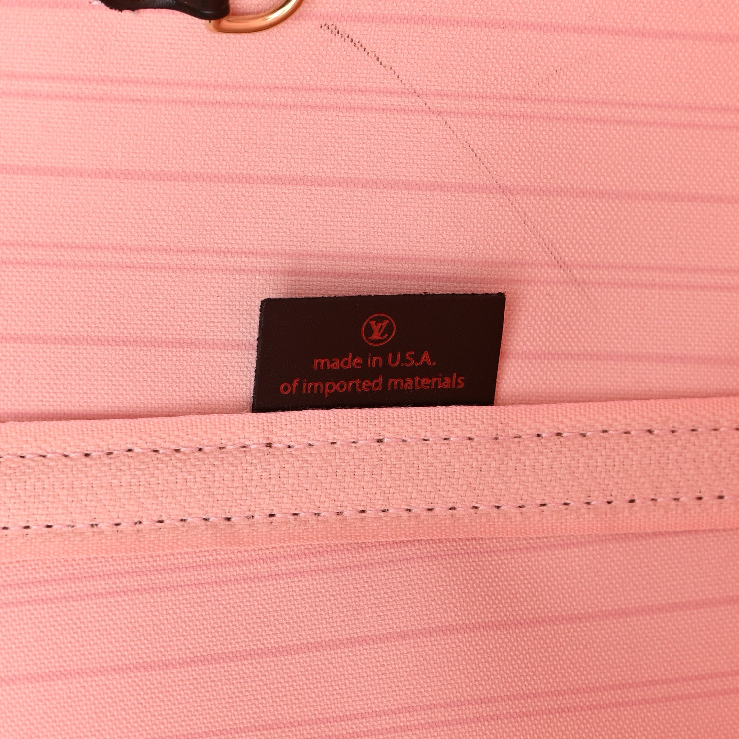 Louis Vuitton Damier Ebene Neo Neverfull MM Rose Ballerine 9 of 15