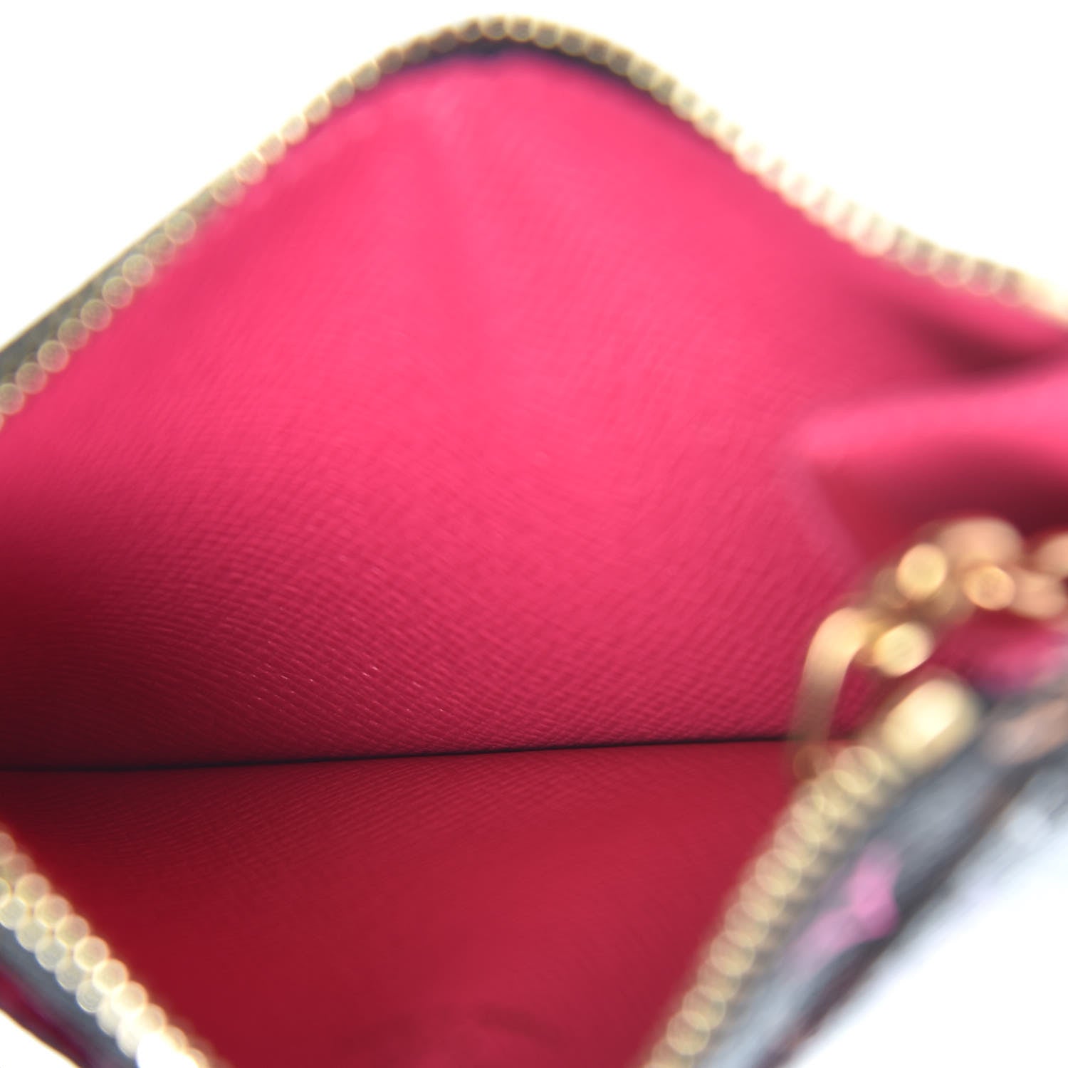 Louis Vuitton Monogram Multicolor Key Pouch Black Grenade 5 of 8
