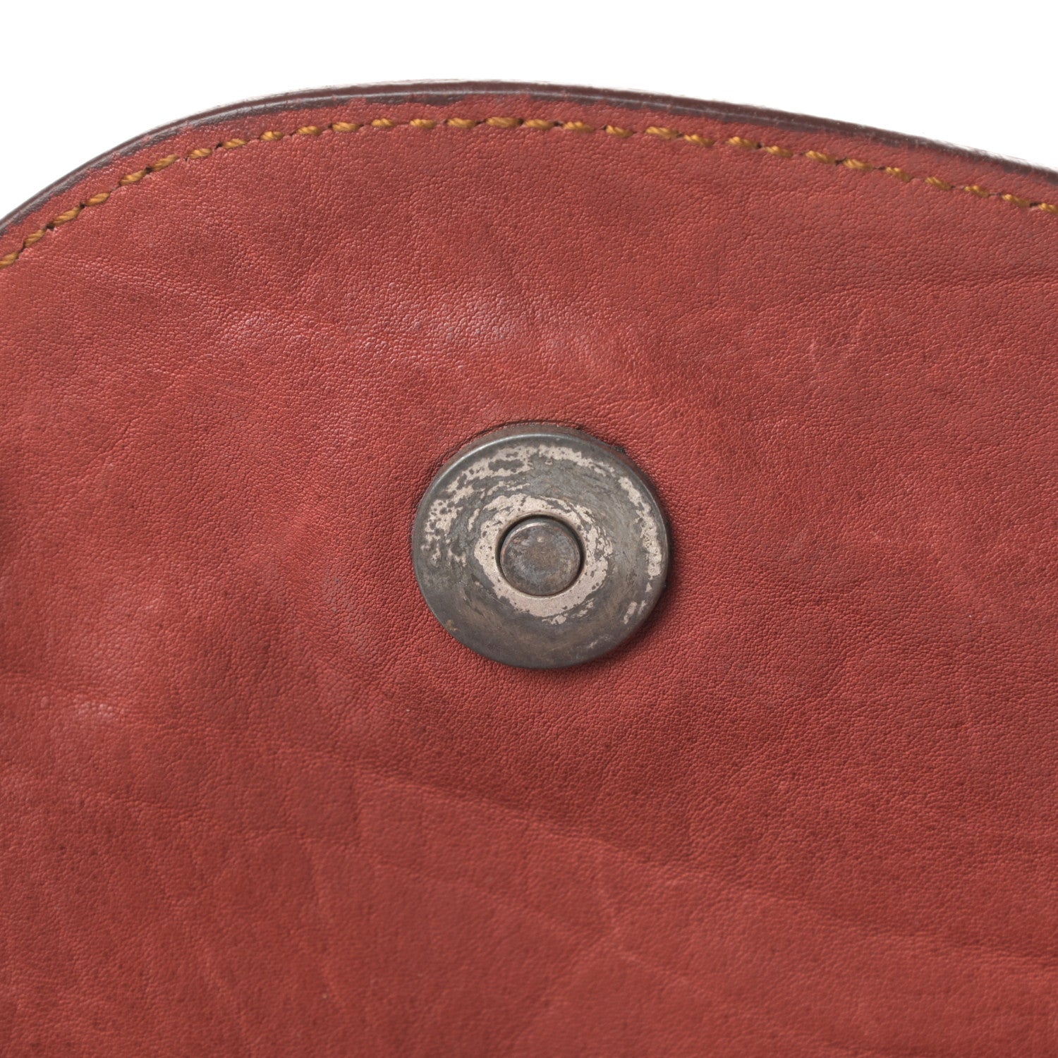 Christian Dior Calfskin Medium Gaucho Double Saddle Red 13 of 16