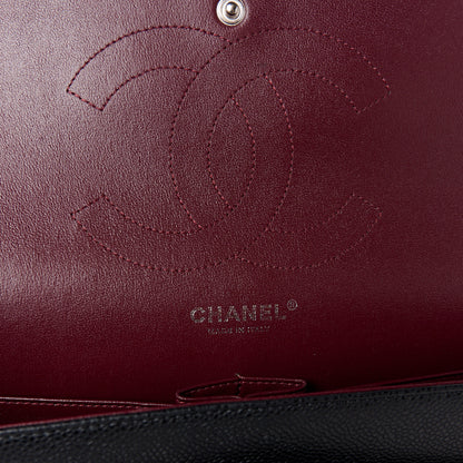 Chanel Caviar Quilted Jumbo Double Flap Black 6 of 11