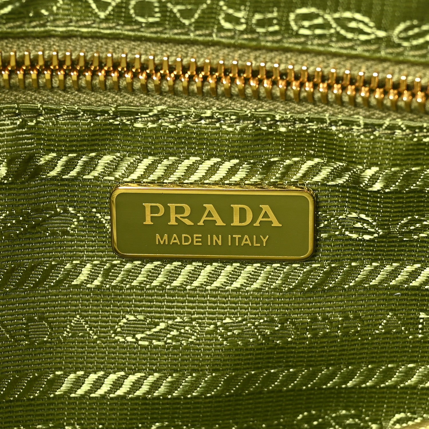 Prada Re-Nylon Demi-lune Shoulder Bag Ivy Green 6 of 9