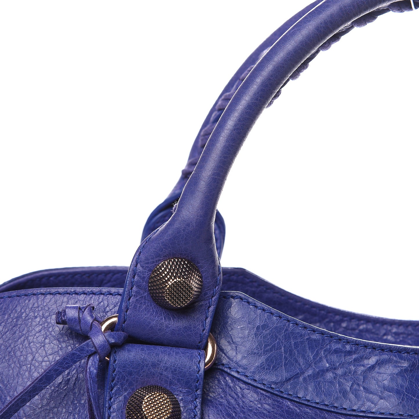 Agneau Giant 21 Rose Gold Hardware City Bleu Lavande