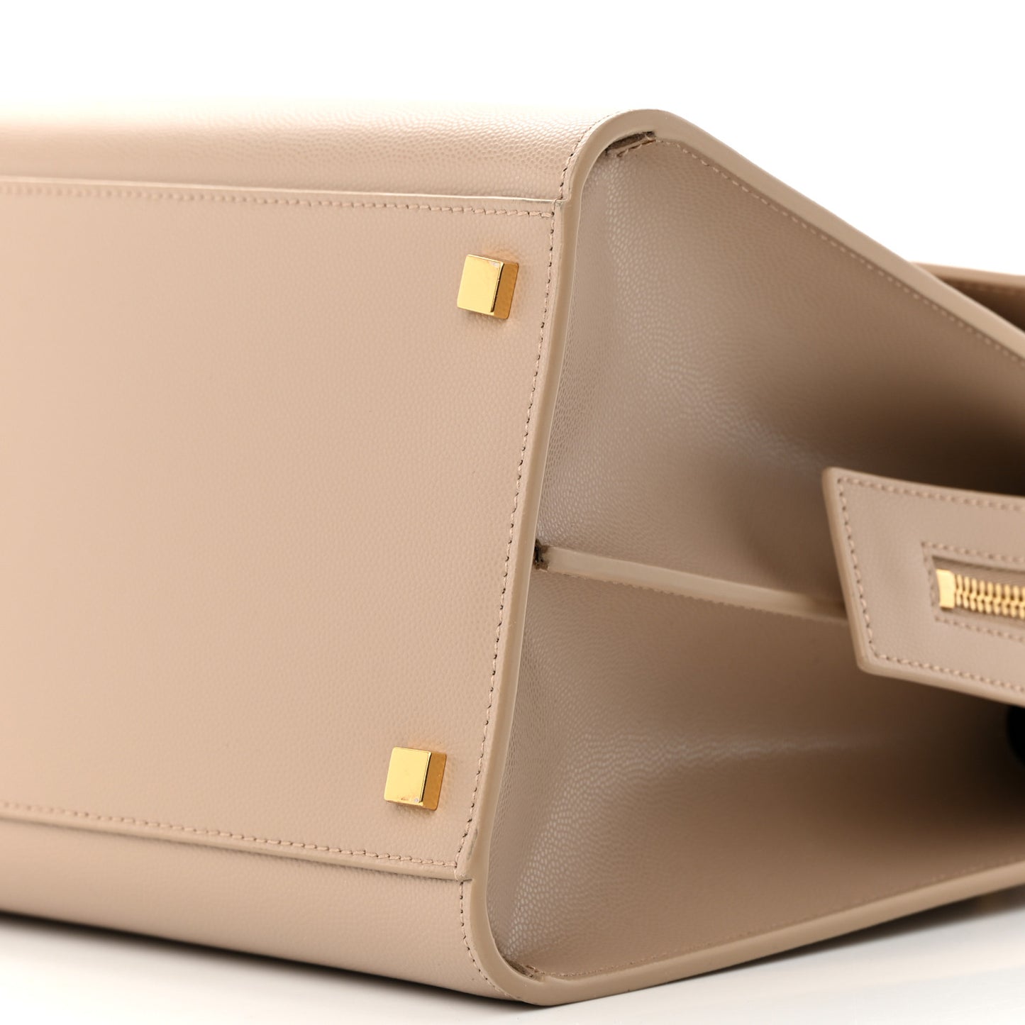 Grain De Poudre Medium Uptown Tote Dark Beige