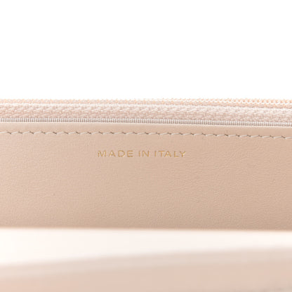 Chanel Lambskin Quilted Chain Around Wallet On Chain WOC Beige 10 of 13