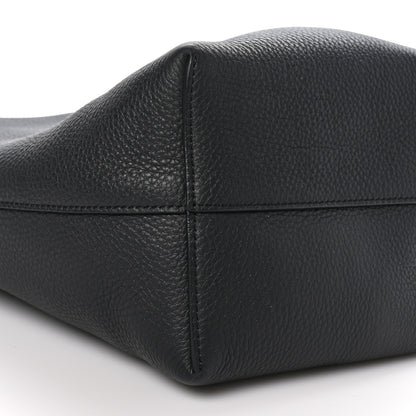 The Row Grained Calfskin Small N/S Park Tote Black 8 of 9