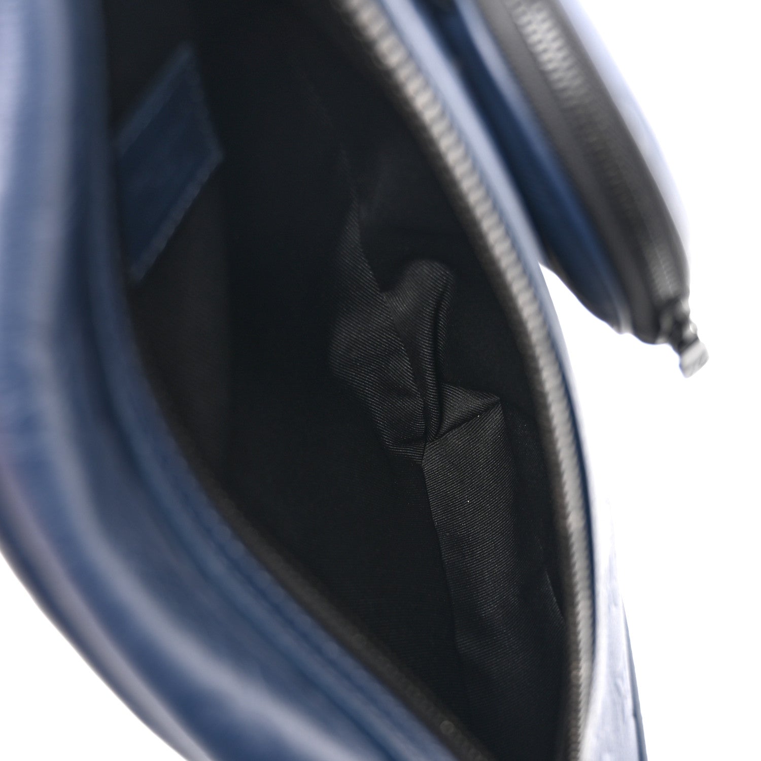 Louis Vuitton Calfskin Shadow Monogram Duo Slingbag Navy 5 of 9