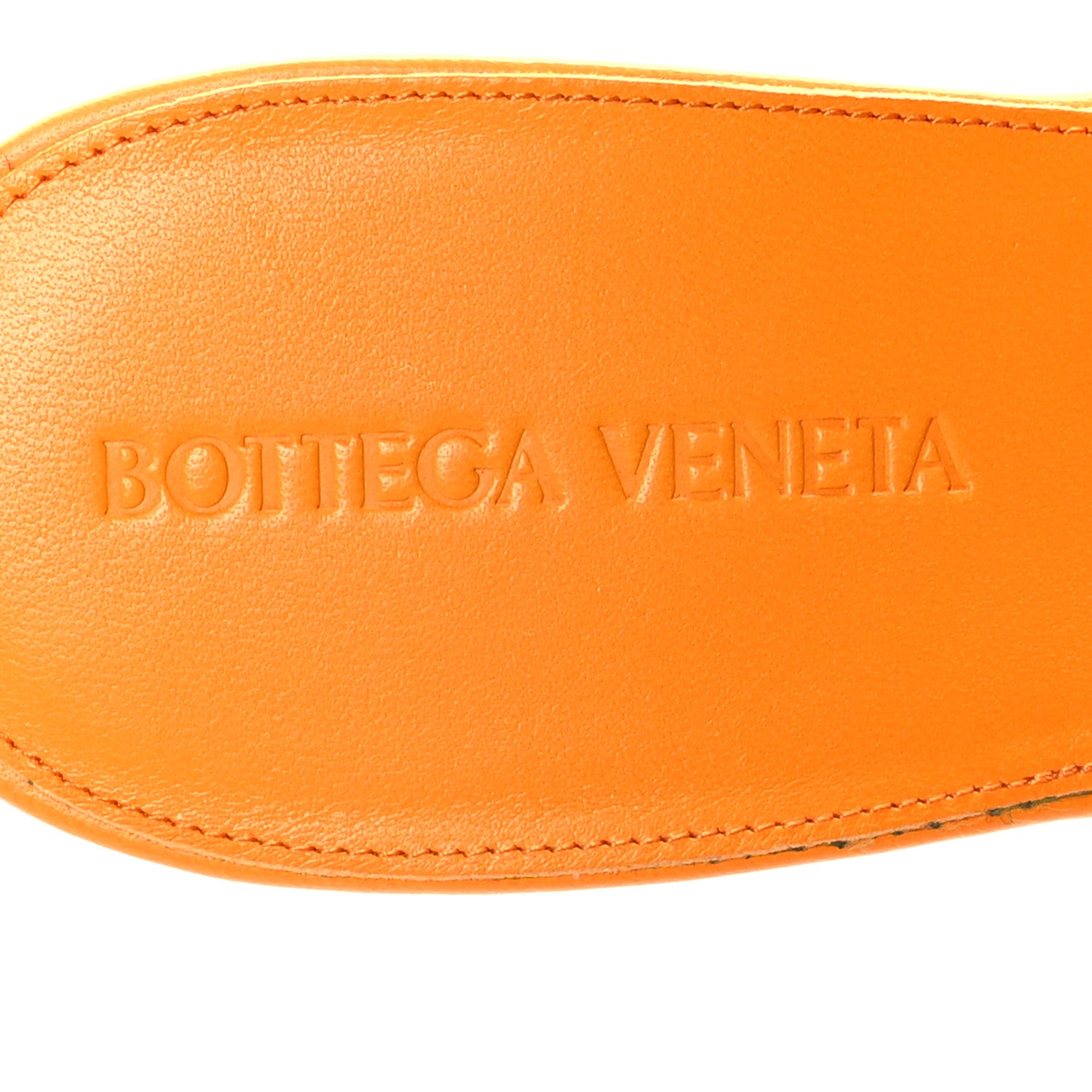 Bottega Veneta Nappa Maxi Intrecciato Lido Mule Sandals 40 Tangerine 6 of 8