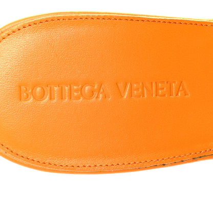 Bottega Veneta Nappa Maxi Intrecciato Lido Mule Sandals 40 Tangerine 6 of 8