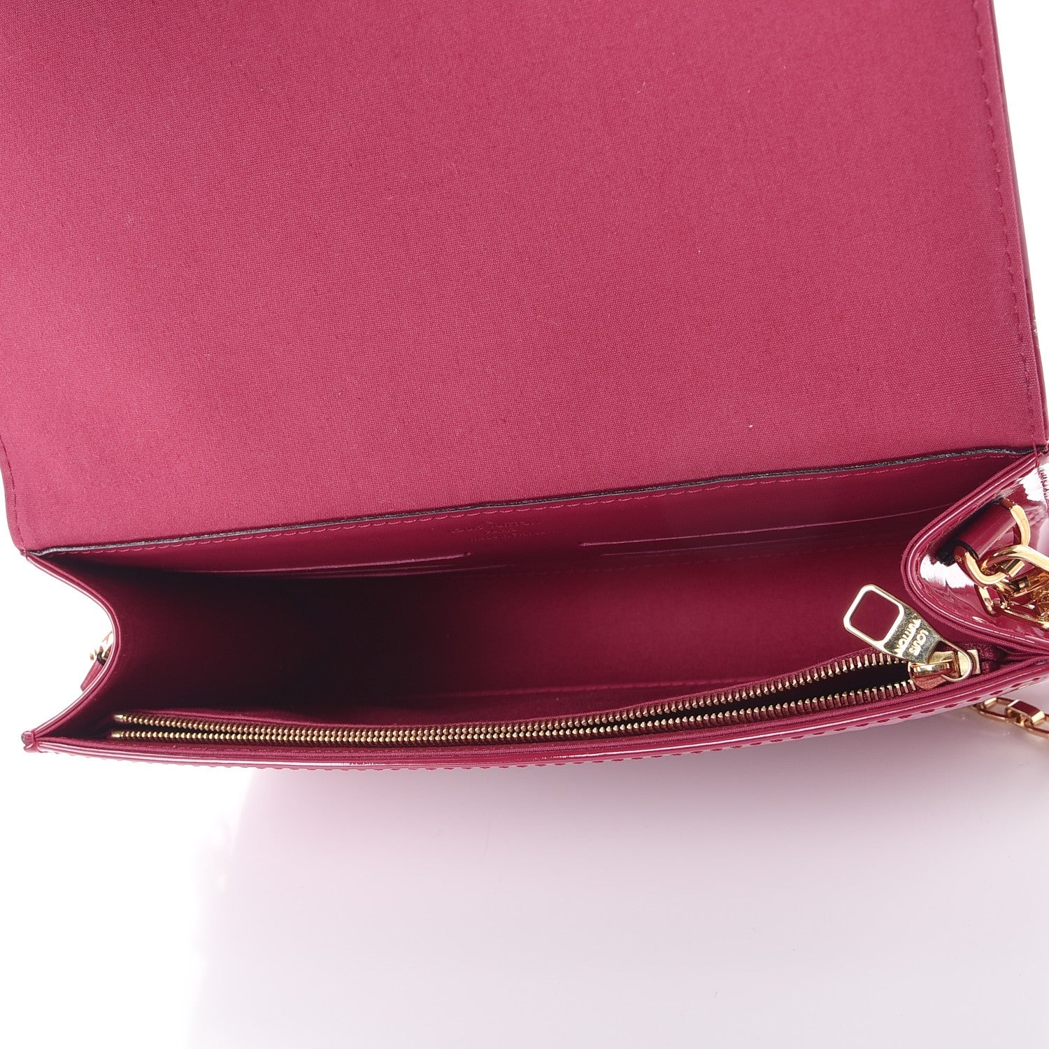 Louis Vuitton Vernis Ana Clutch Rose Indien 5 of 8