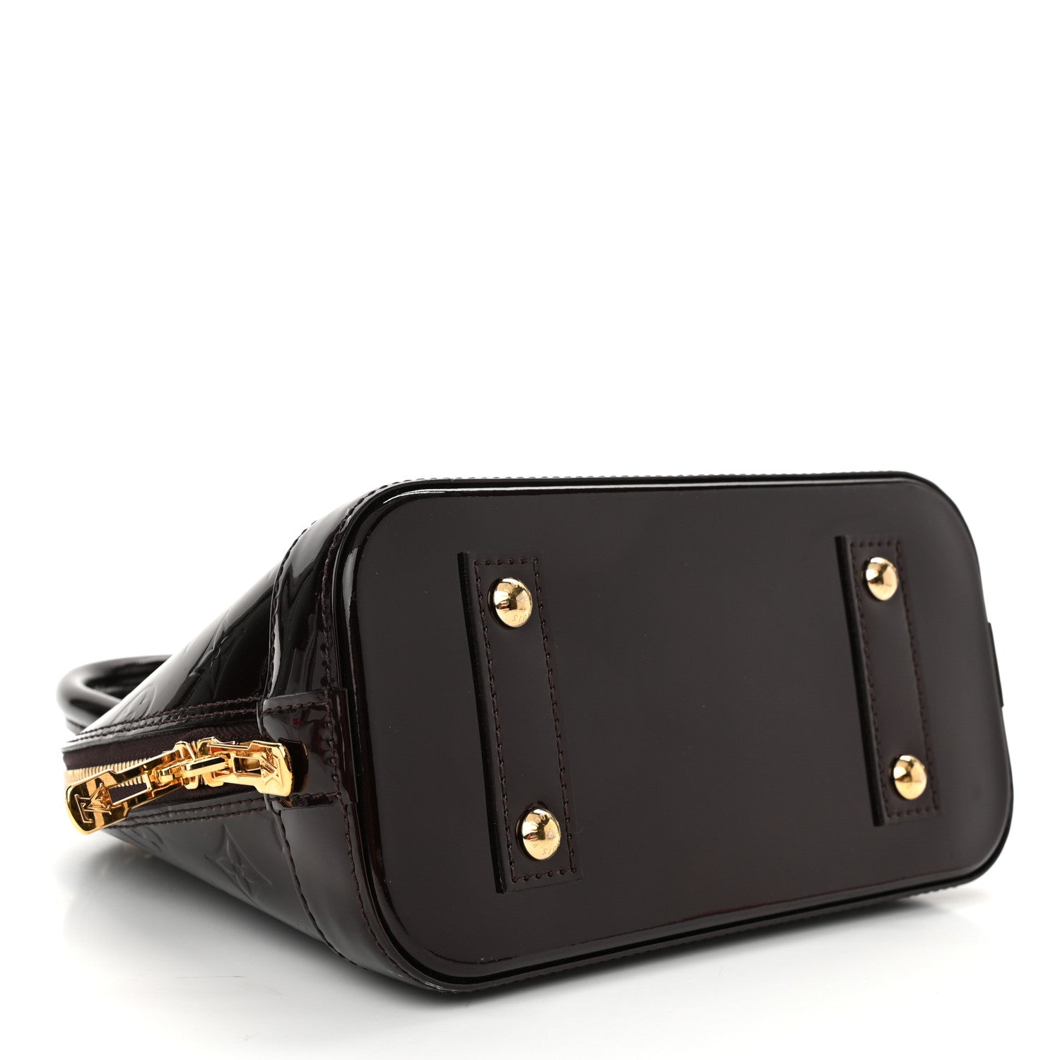 Louis Vuitton Vernis Alma BB Amarante 4 of 9