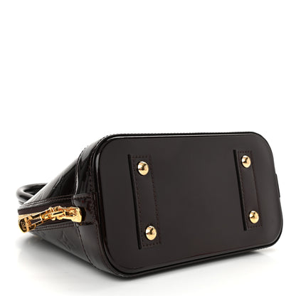 Louis Vuitton Vernis Alma BB Amarante 4 of 9