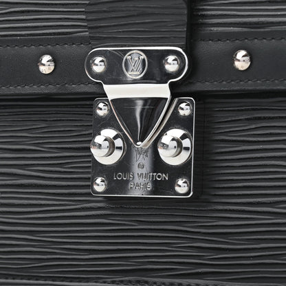 Louis Vuitton Epi Trunk Chain Wallet Black 7 of 9