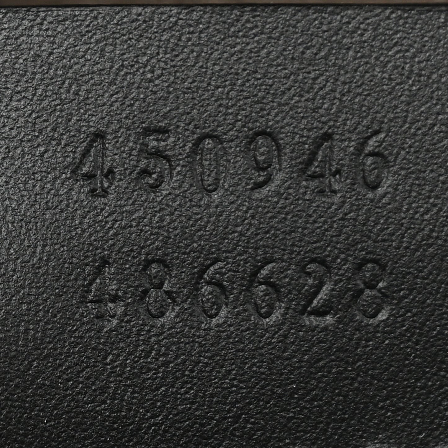 GG Supreme Monogram Belt Bag Black
