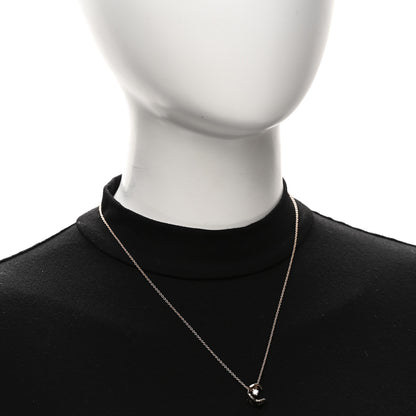 Chanel 18K Beige Gold Diamond Coco Crush C Necklace 2 of 5