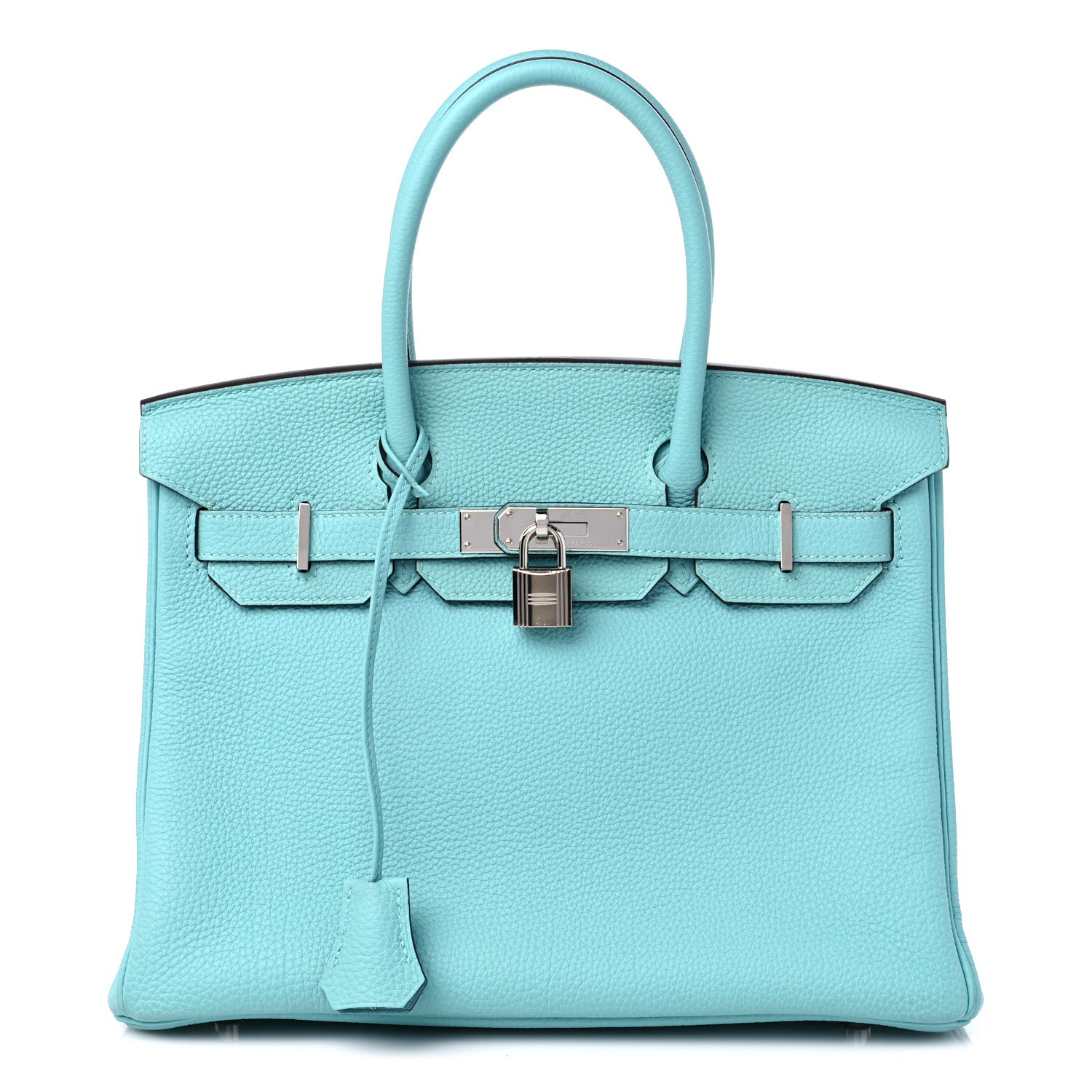 Hermes Togo Birkin 30 Bleu Atoll 1 of 12
