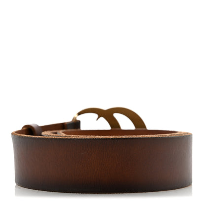 Gucci Faded Calfskin Double G 40mm Belt 105 42 Cuir 2 of 8