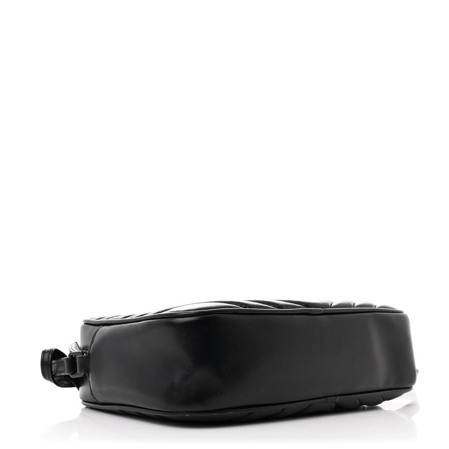 Calfskin Matelasse Monogram Monochrome Lou Camera Bag Black
