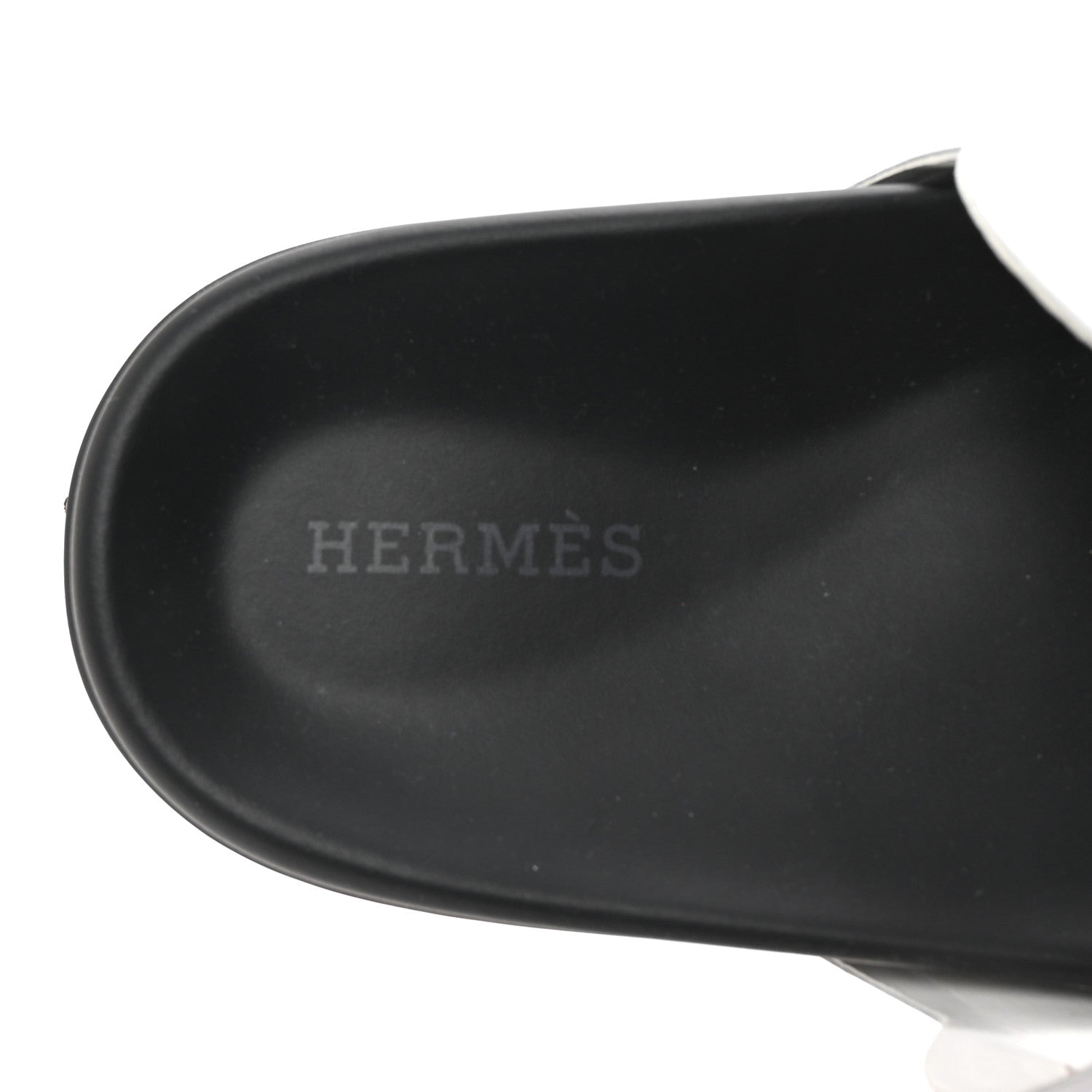 Hermes Nappa Womens Extra Sandals 38 White 8 of 10