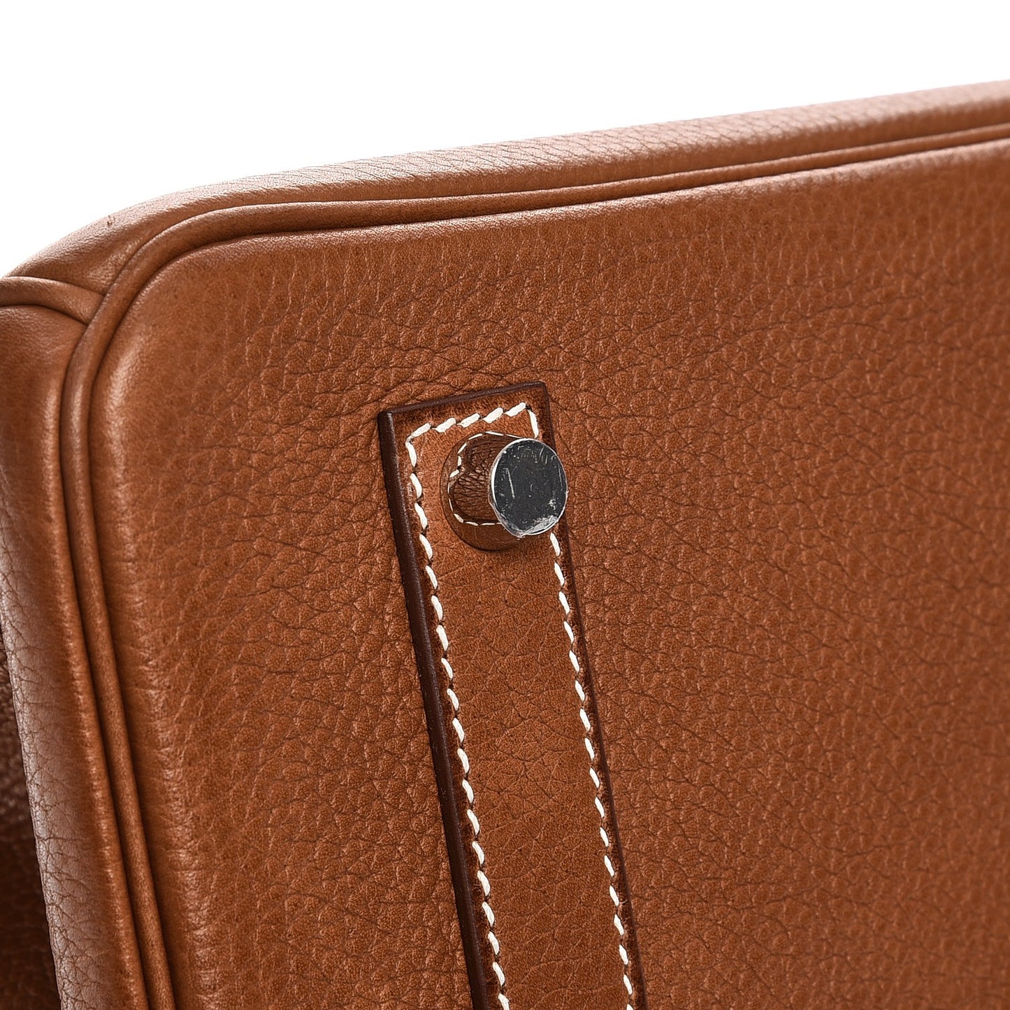 Natural Barenia Faubourg Birkin 35 Fauve