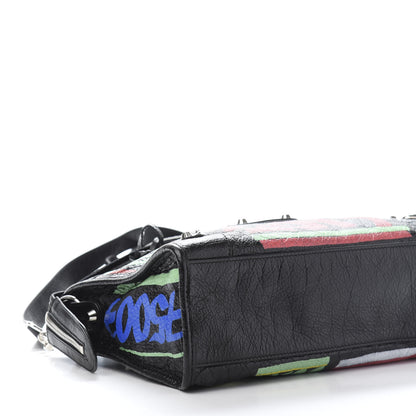 Balenciaga Agneau Arena Car Tag Classic Silver Hardware S City Black TBC 9 of 12