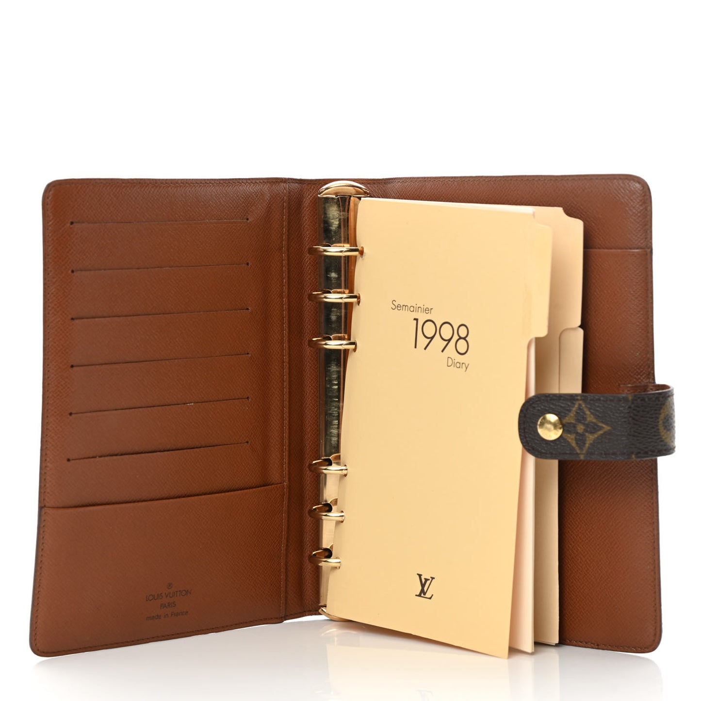 Monogram Medium Ring Agenda Cover
