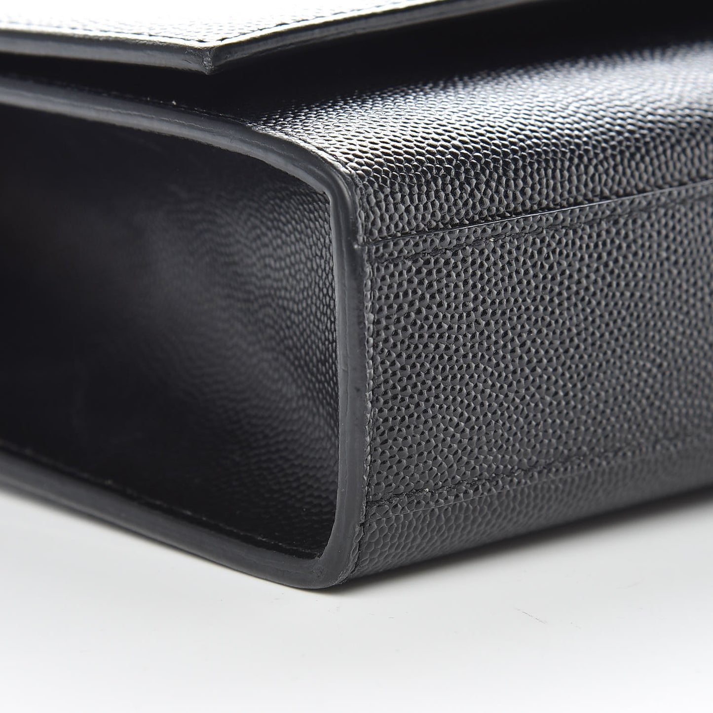 Grain De Poudre Medium Classic Monogram Kate Satchel Black