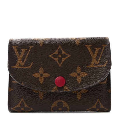 Louis Vuitton Monogram Rosalie Coin Purse Fuchsia 1 of 9