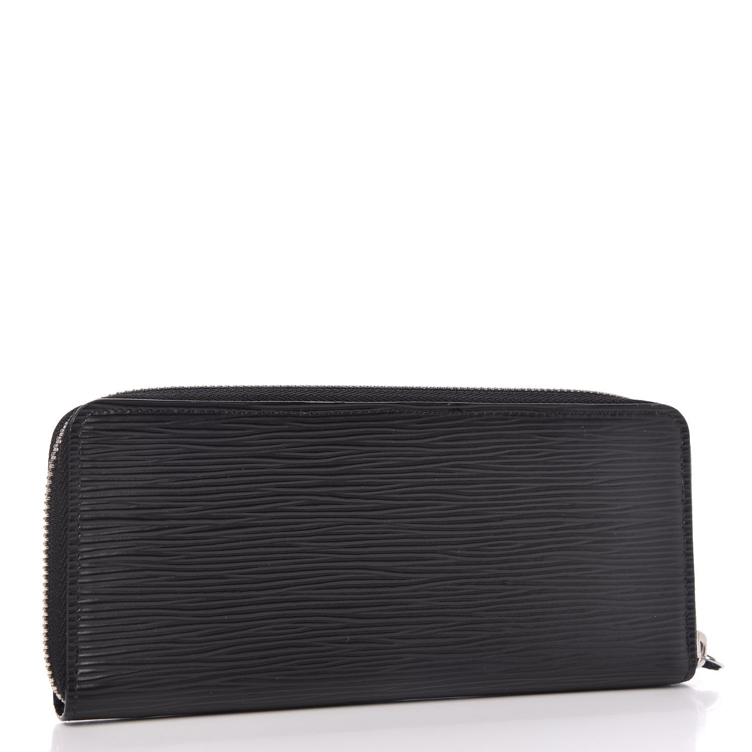Louis Vuitton Epi Clemence Wallet Black 2 of 10