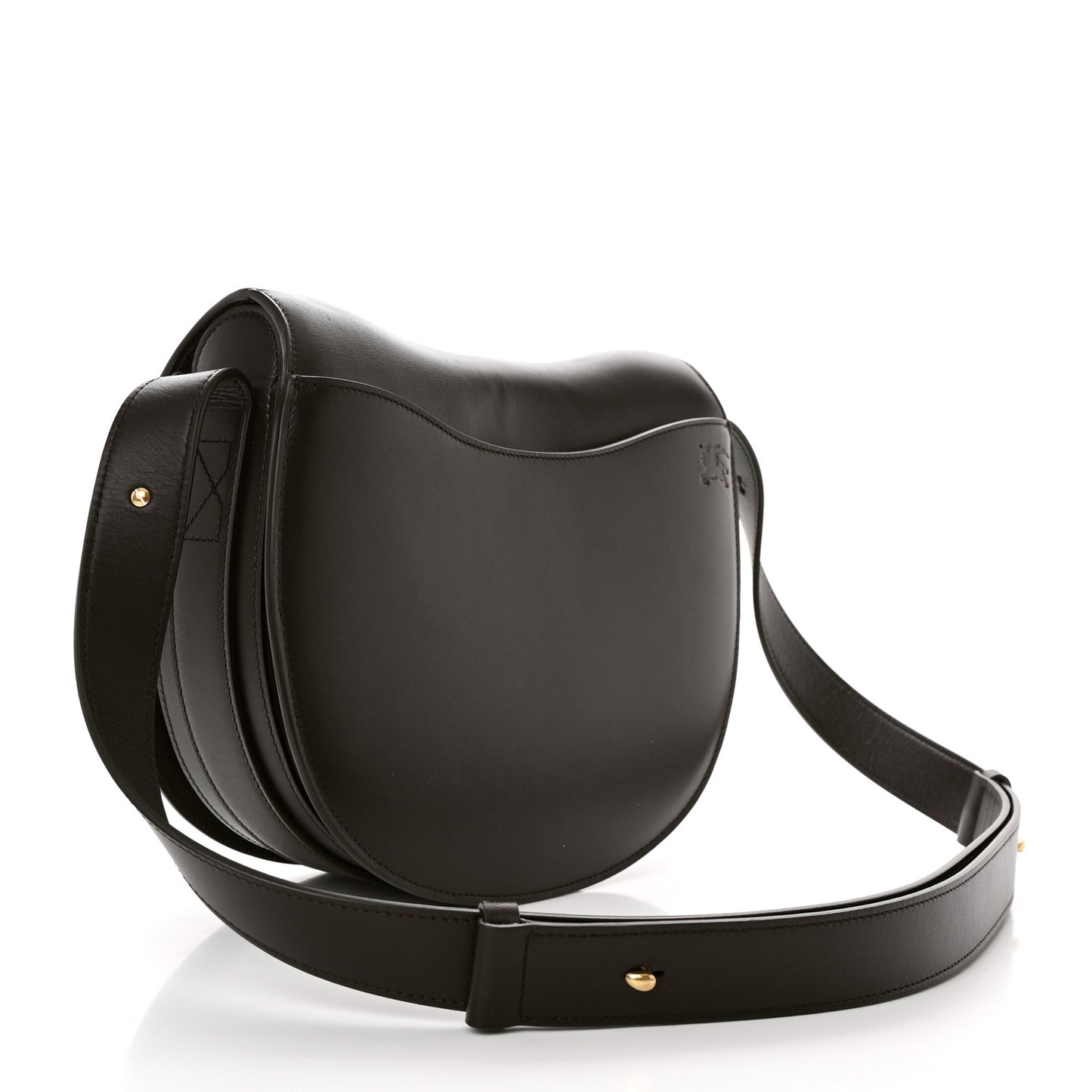 Calfskin Rocking Horse Crossbody Brown