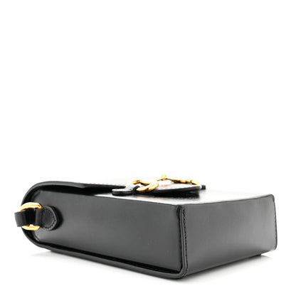 Gucci Boarded Plutone Calfskin Mini Horsebit 1955 Crossbody Bag Black 4 of 10