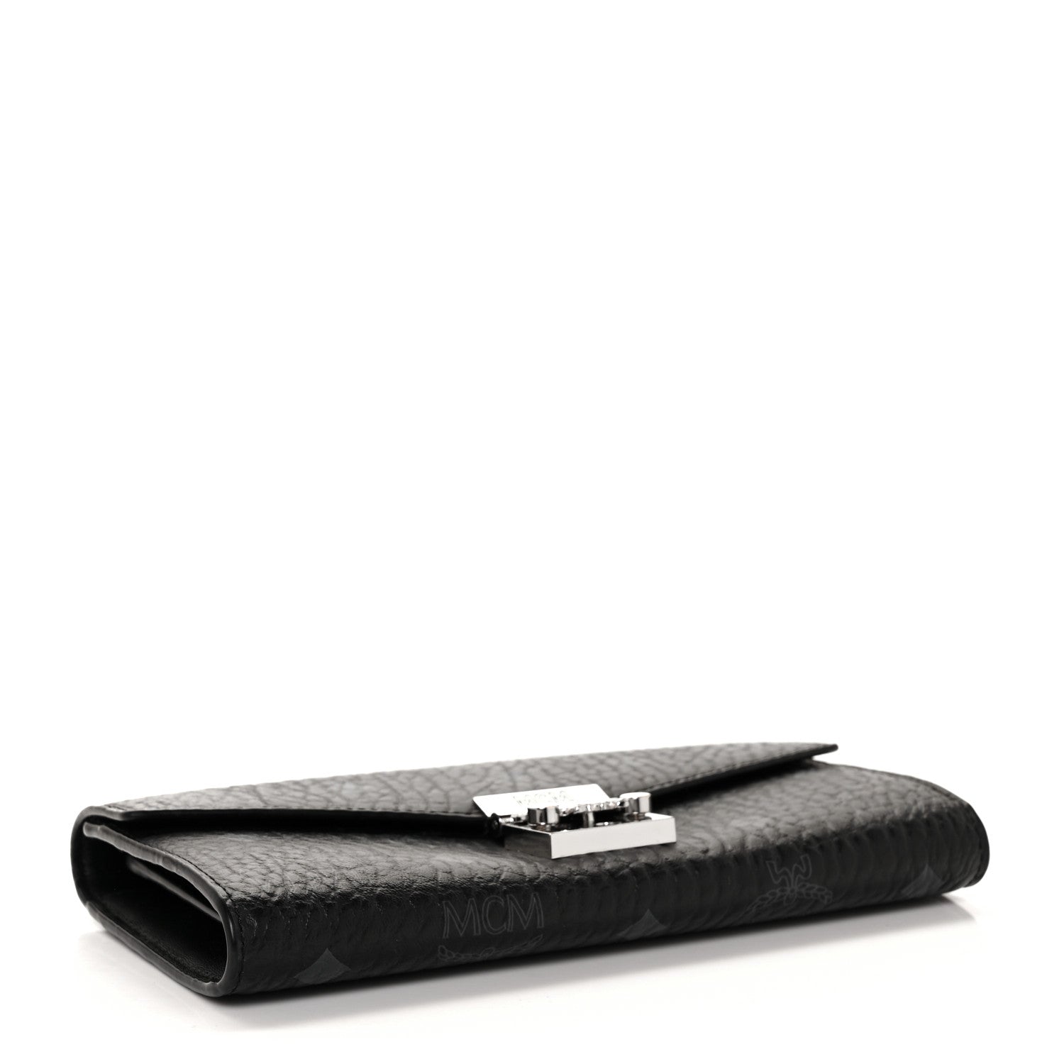 MCM Visetos Large Patricia Wallet On Chain Black 4 of 8