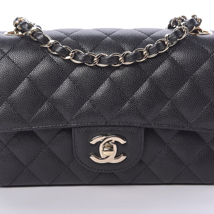 Chanel Caviar Quilted Mini Rectangular Flap Black 8 of 11