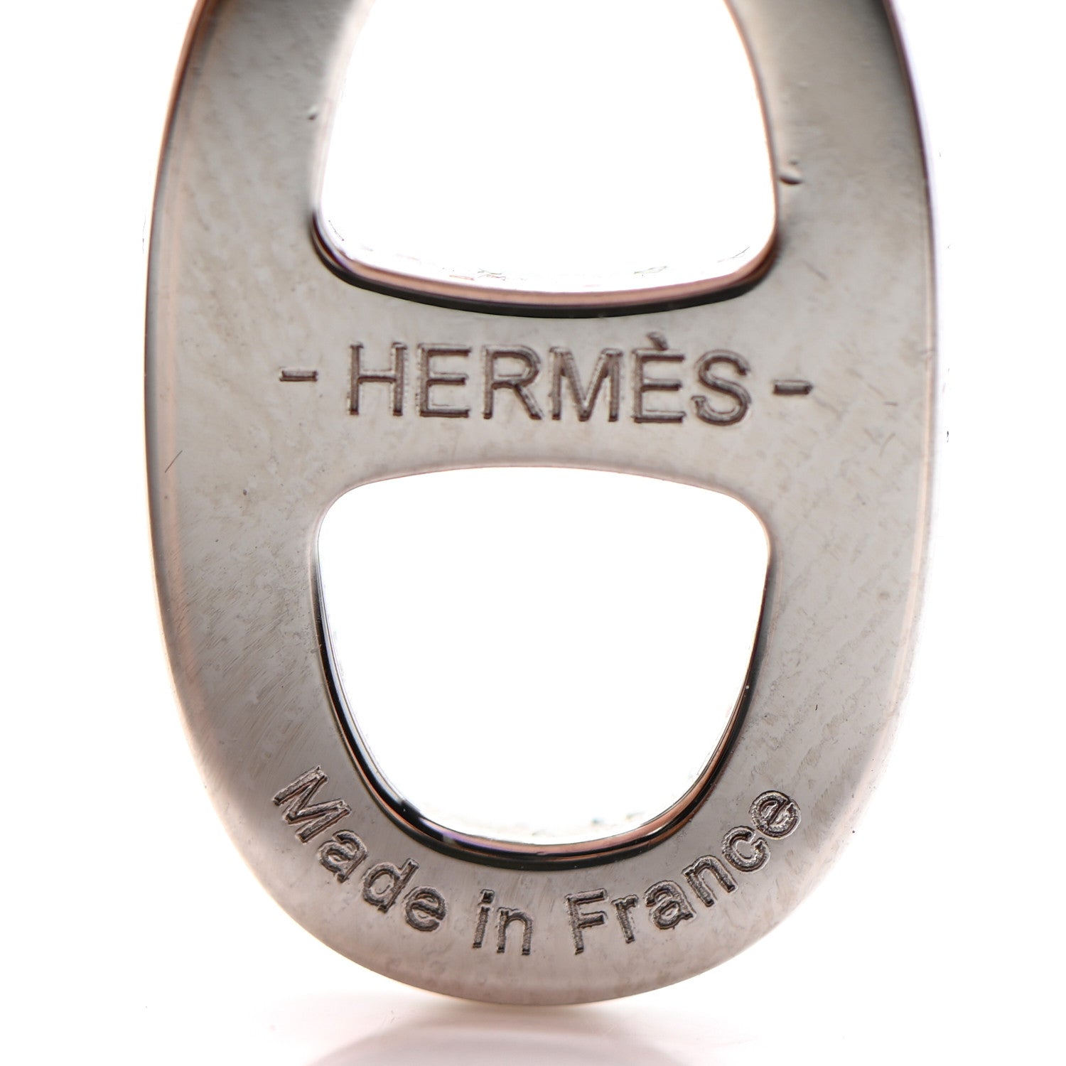 Hermes Laquered Iliade Pendant Necklace Pink 4 of 4