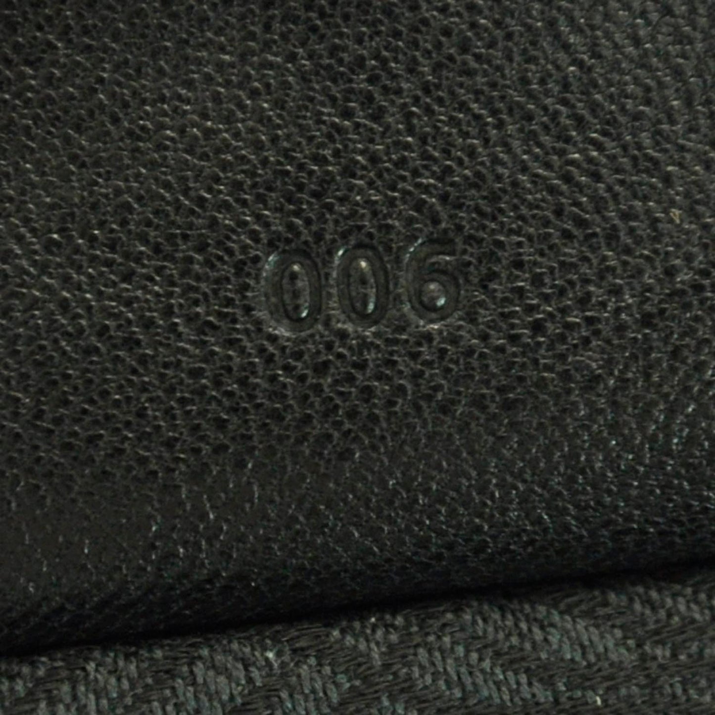 Raffia Leather PS1 Clutch Black