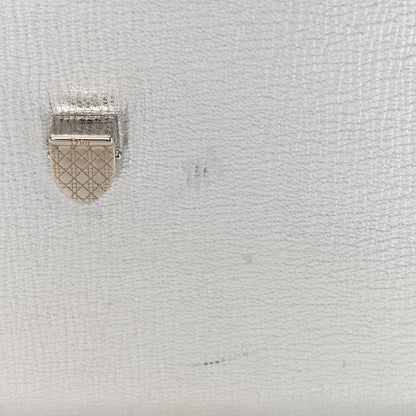 Christian Dior Goatskin Diorever Wallet On Chain Argent 11 of 12