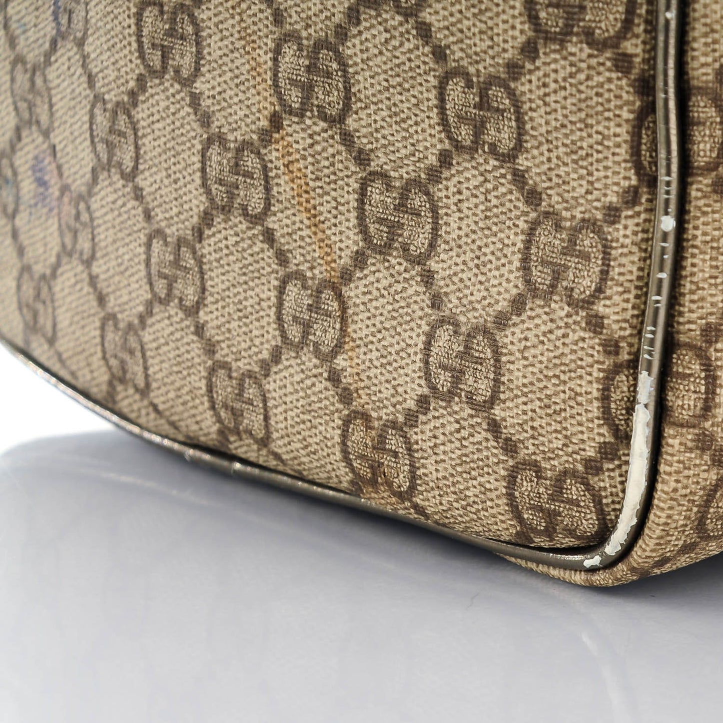 GG Plus Monogram Medium Joy Boston Pewter
