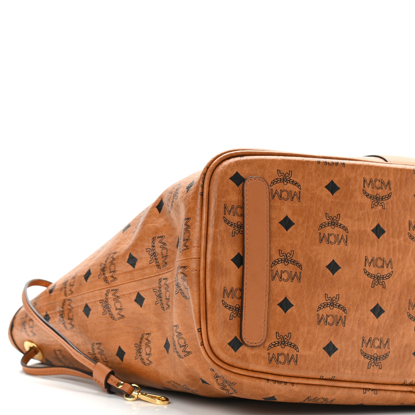 Visetos Large Liz Reversible Shopper Tote Cognac