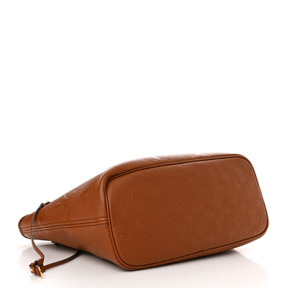 Louis Vuitton Empreinte Monogram Giant Neverfull MM Cognac 5 of 10