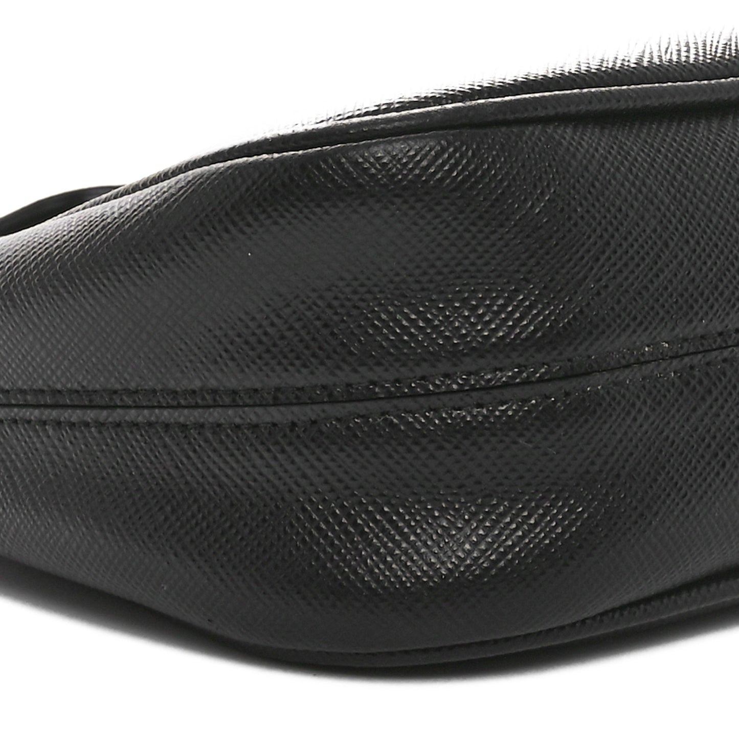 Saffiano Lux Re-Edition 2005 Shoulder Bag Black