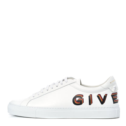 Givenchy Calfskin Logo Mens Urban Street Sneakers 43 White 1 of 9