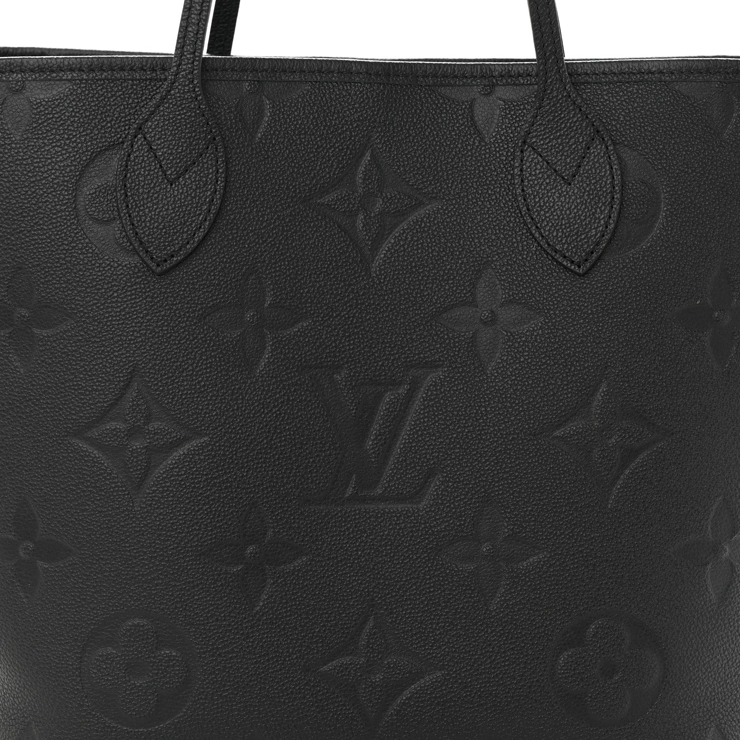 Louis Vuitton Empreinte Monogram Giant Neverfull MM Black 8 of 10