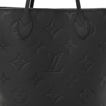 Louis Vuitton Empreinte Monogram Giant Neverfull MM Black 8 of 10