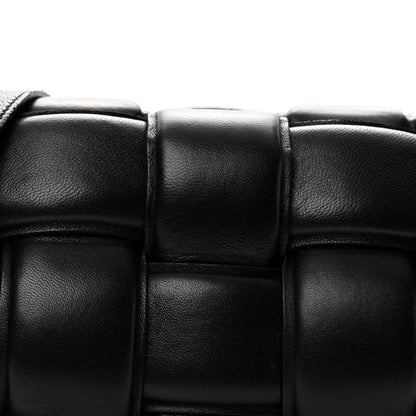 Bottega Veneta Nappa Maxi Intreccio Padded Cassette Crossbody Bag Black 8 of 14