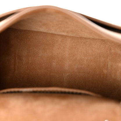 Chloe Smooth Calfskin Braided Small Marcie Saddle Bag Light Tan 5 of 11