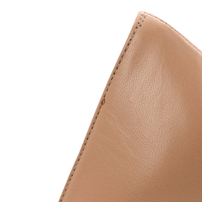 Christian Louboutin Kid Bareta 100 Pumps 37 Nude Light Gold 15 of 22