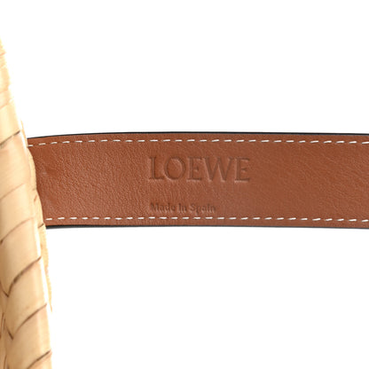 Loewe Raffia Large Basket Tote Bag Natural Tan 6 of 9