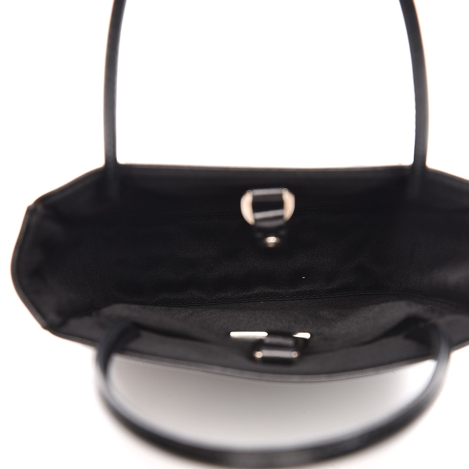 Prada Vitello Box Mini Logo Bag Black 7 of 11